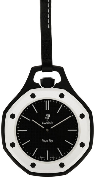 Swatch SSX03W101N Swatch x Audemars Piguet AP Bioceramic Royal Pop Ocho Negro