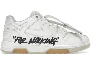 OFF-WHITE Out Of Office OOO Low Tops For Walking White Black