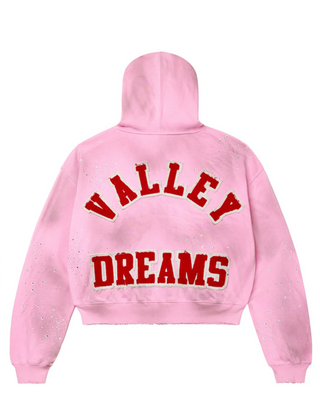 Vale Forever Venus Zip Up Hoodie Pink