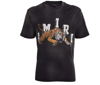 AMIRI Vintage Tigar Tee Black Men's